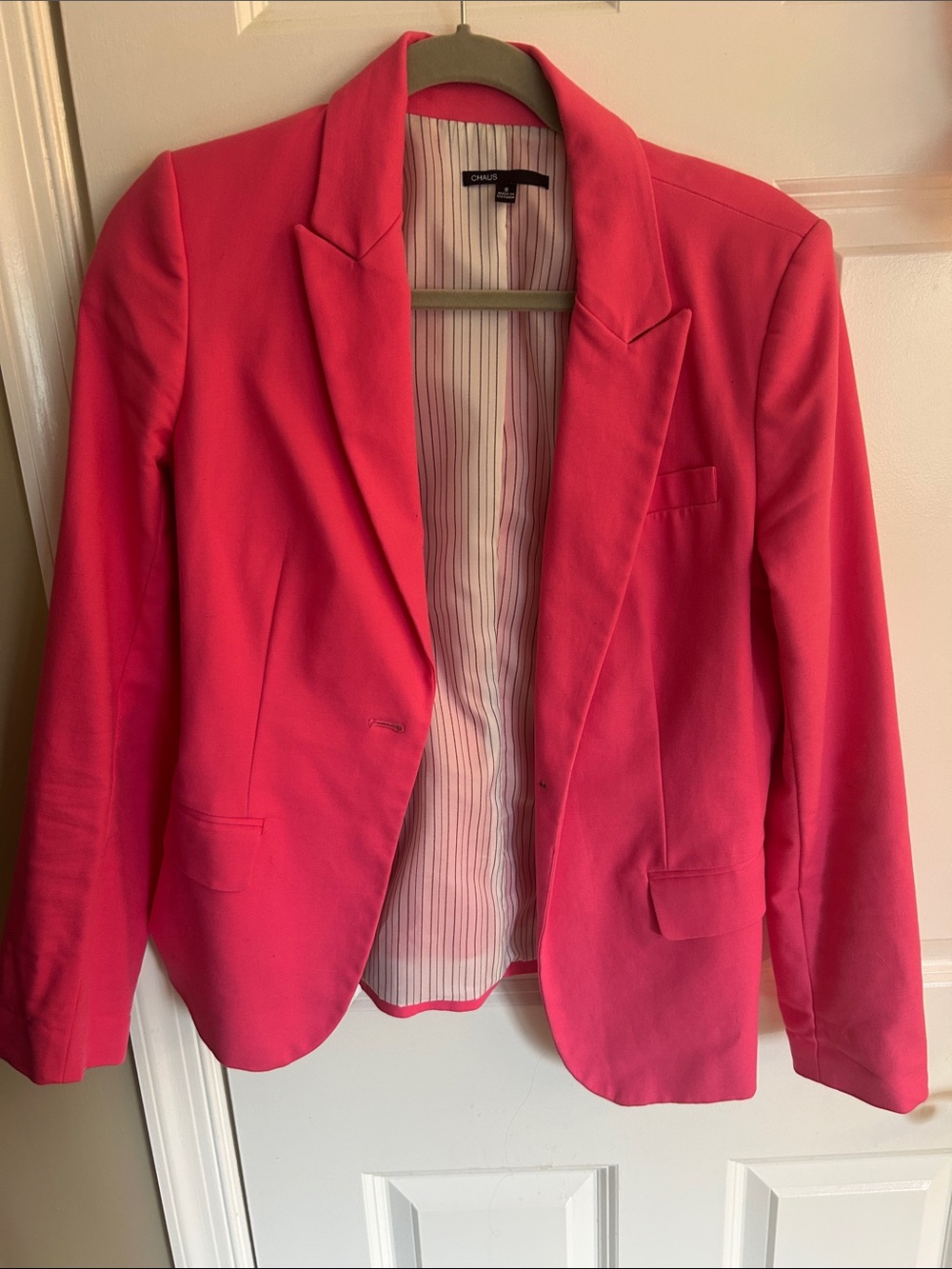 Chaus Hot Pink Women's Blazer